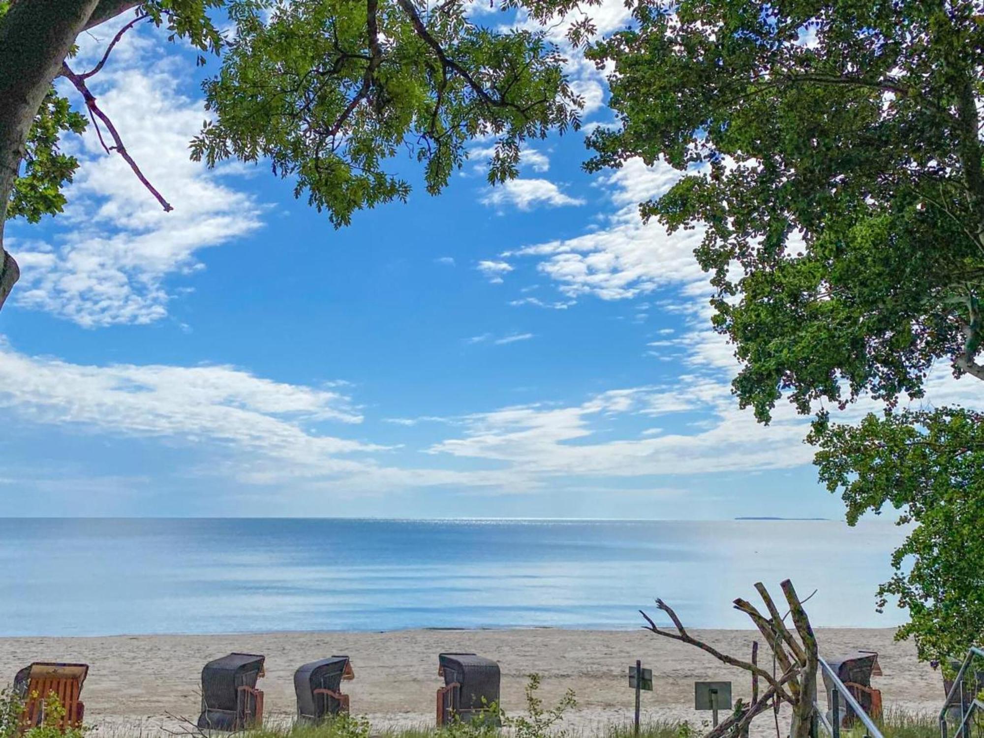 Traumhaftes Appartement - Odins Blick Wohnung 13 , Sauna Und Privatstrand, Blick Zur Ostsee Lobbe Exterior photo