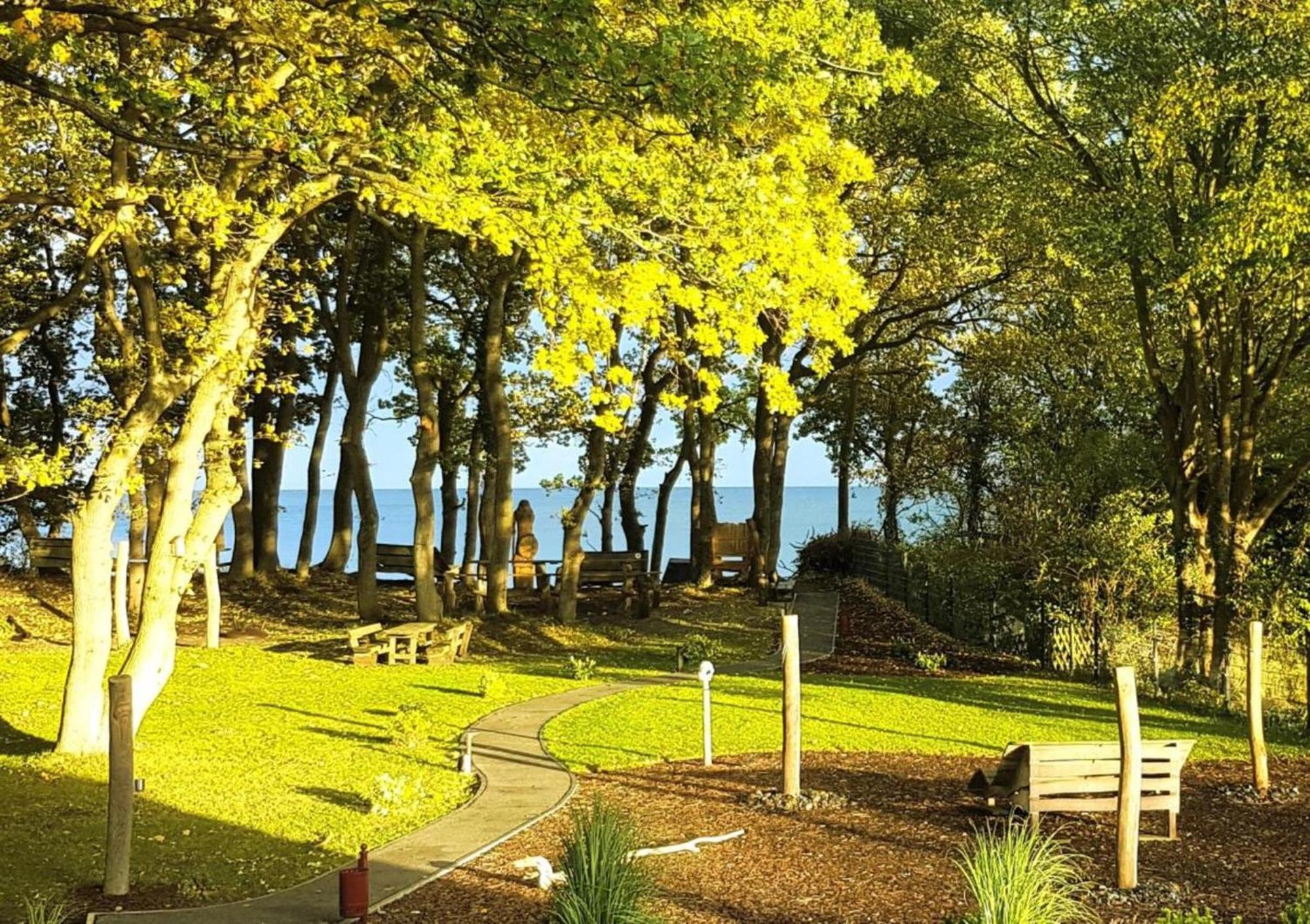 Traumhaftes Appartement - Odins Blick Wohnung 13 , Sauna Und Privatstrand, Blick Zur Ostsee Lobbe Exterior photo